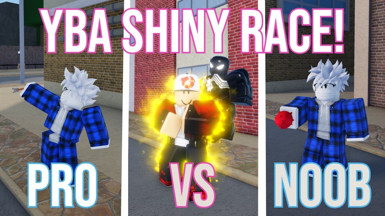 [YBA] Experienced VS New Player Shiny/Skin Race