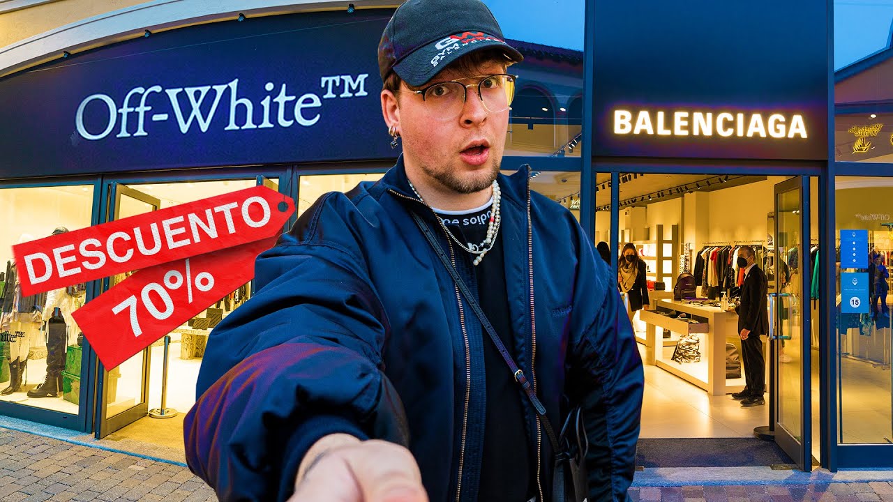 ASI ES EL OUTLET DE LUJO MAS GRANDE DE EUROPA!! +70% de rebajas en OFF WHITE, BALENCIAGA, PRADA...