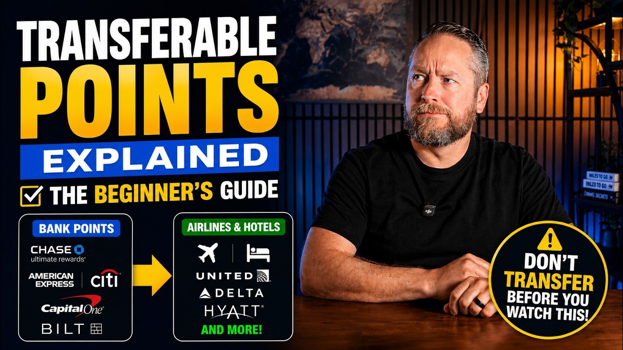 How Transferable Points Work (Complete Beginner Guide)