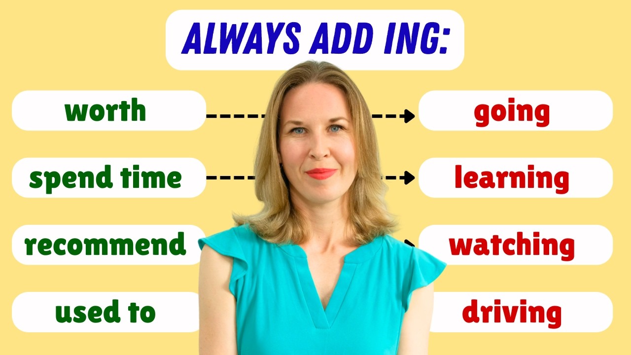 ALWAYS Add “-ING” To These 12 Common Words