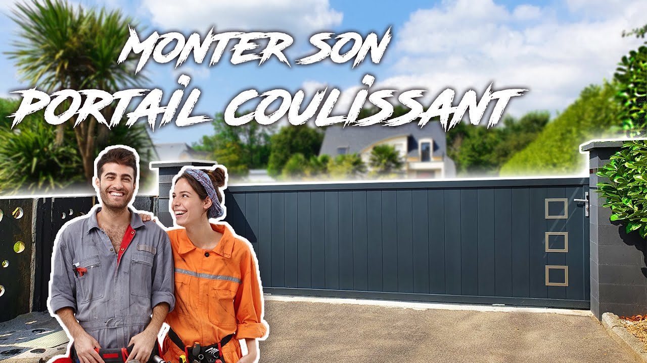 [TUTO] POSER VOTRE PORTAIL COULISSANT JARDIMAT ÉTAPE PAR ÉTAPE