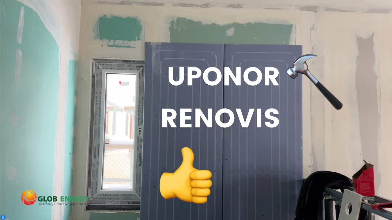 Ciąg dalszy instalacji w domku szkieletowym z instalacją Uponor
