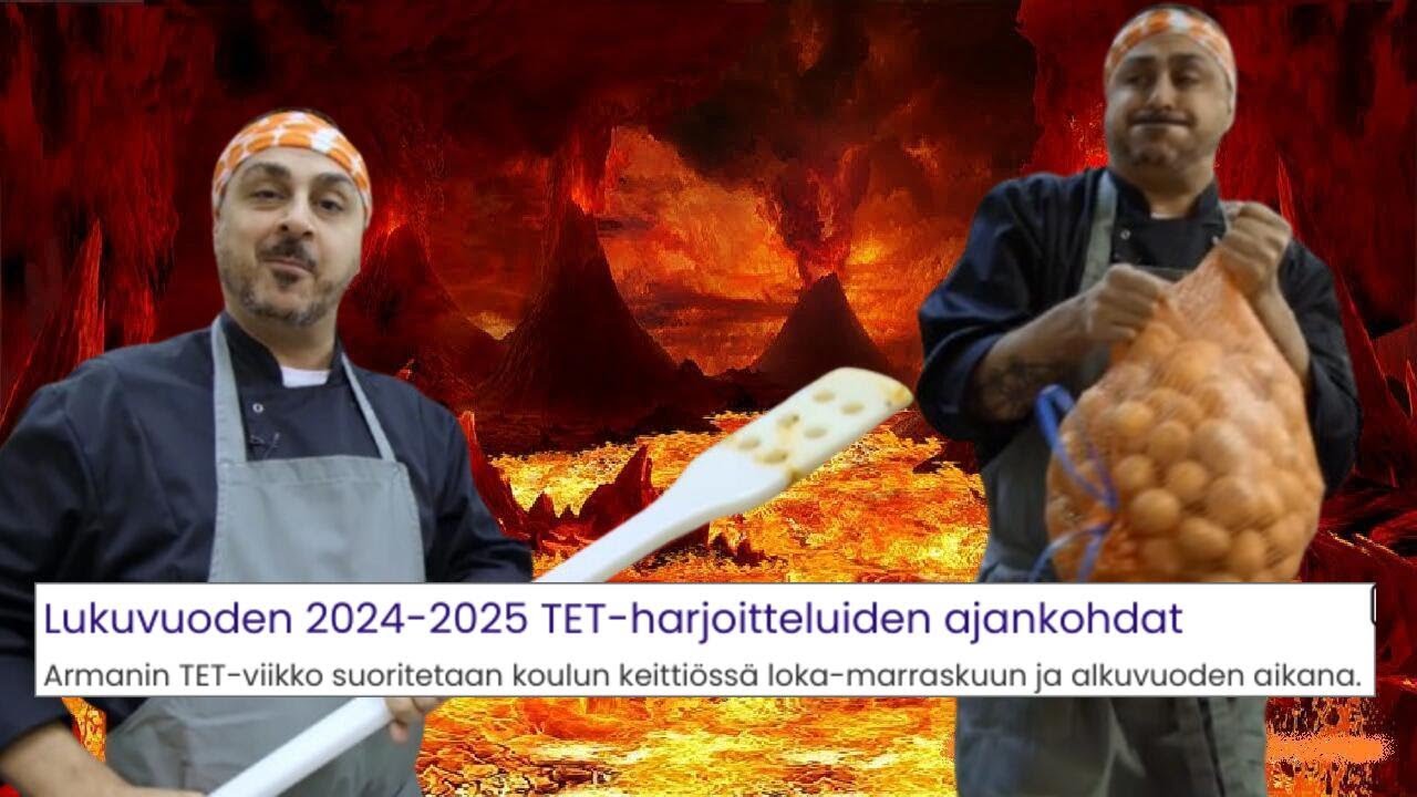 SinäTuubaPaska - Arman keittiö-TETissä