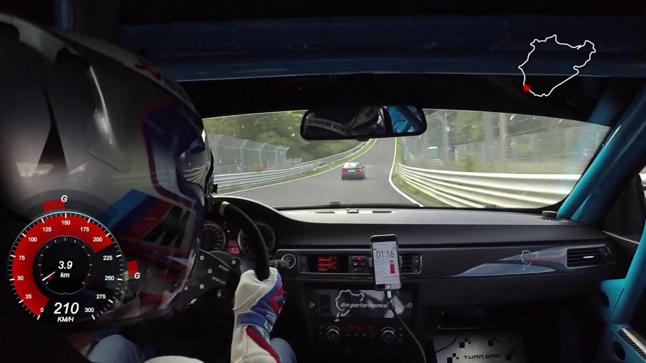 BMW E92 M3 4.4L by DM Performance. Nürburgring Nordschleife