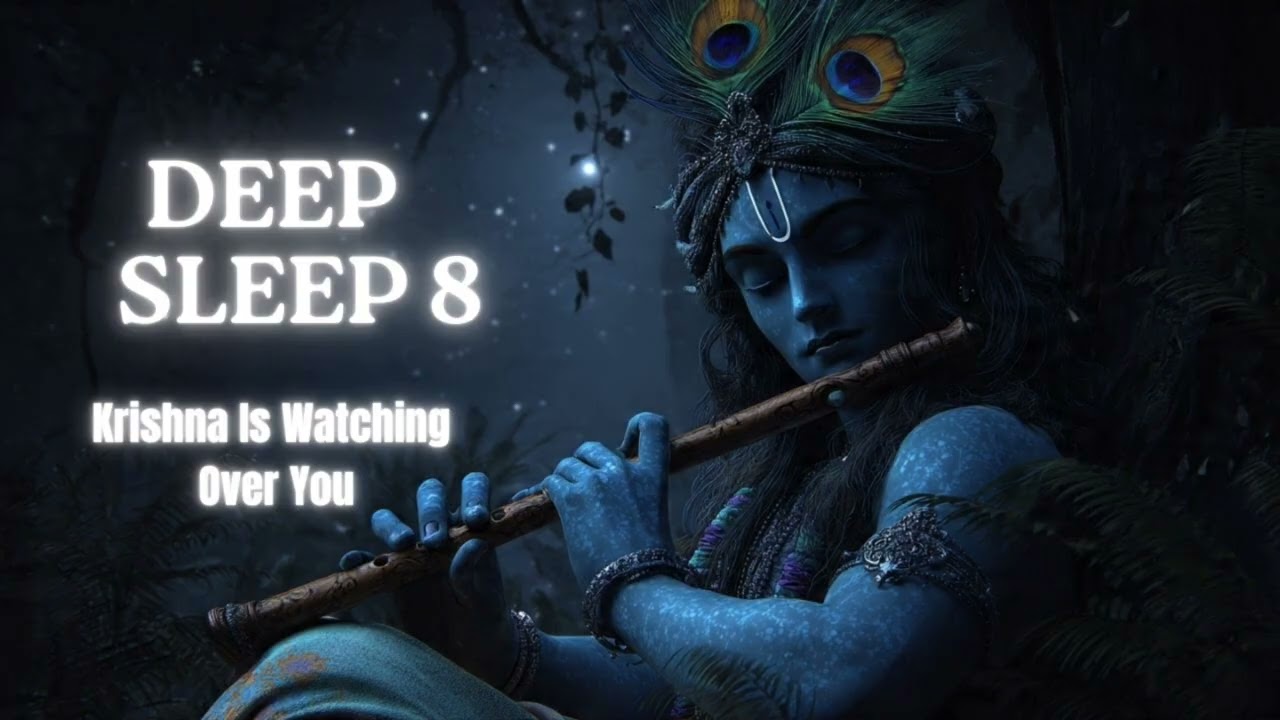 You’ll Sleep Like a Child in Krishna’s Protection | Deep Sleep Bhajan | No Ads