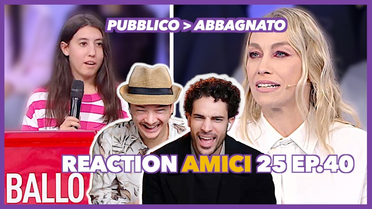 Il Pubblico giudica MEGLIO degli Esperti?! 😳 Reaction Amici 25 ep.40