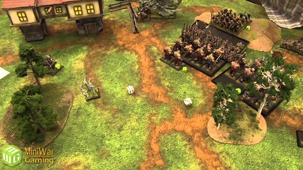 Ogre Kingdoms vs Vampire Counts Warhammer Fantasy Battle Report - Old World Wars Ep 07