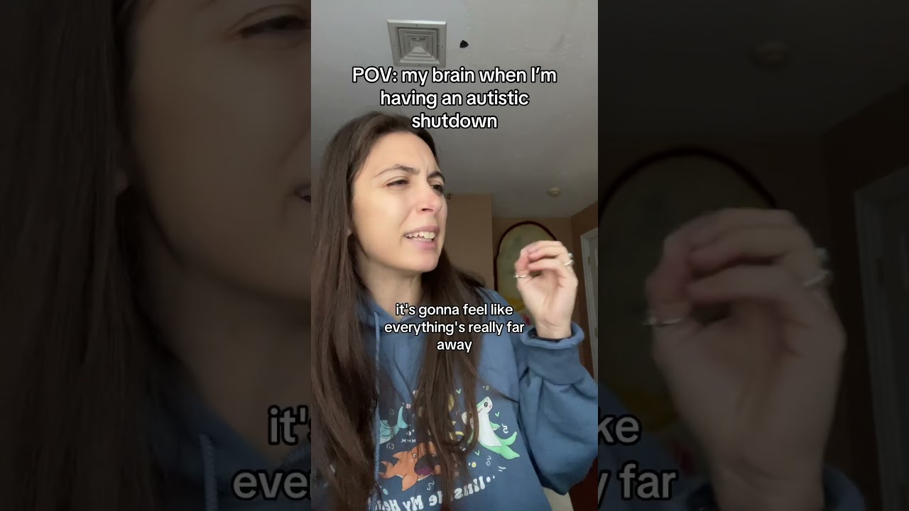 Inside my brain mid autistic shutdown🧠
