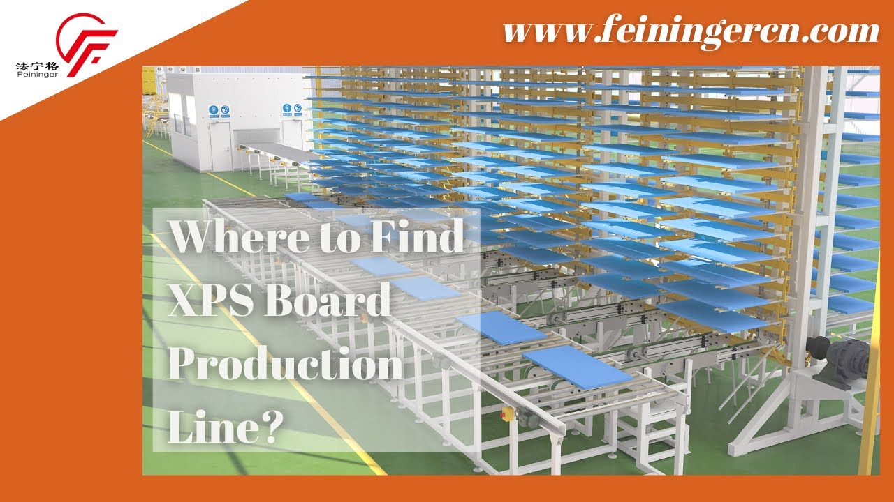 High Capacity XPS Foam Board Production Line 1000kg/hr