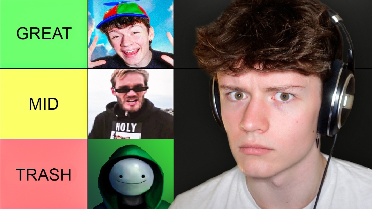 I Ranked Every YouTuber Song