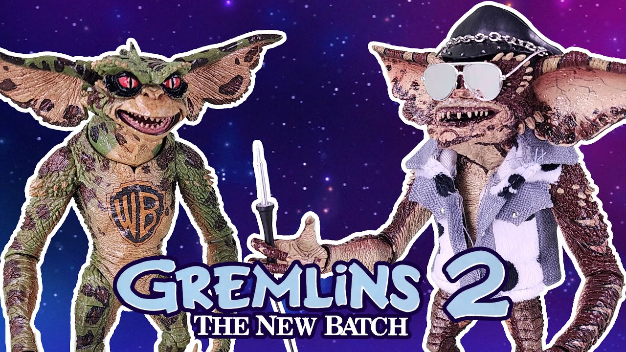 NECA GREMLINS 2 TATTOO GREMLINS ACTION FIGURE REVIEW