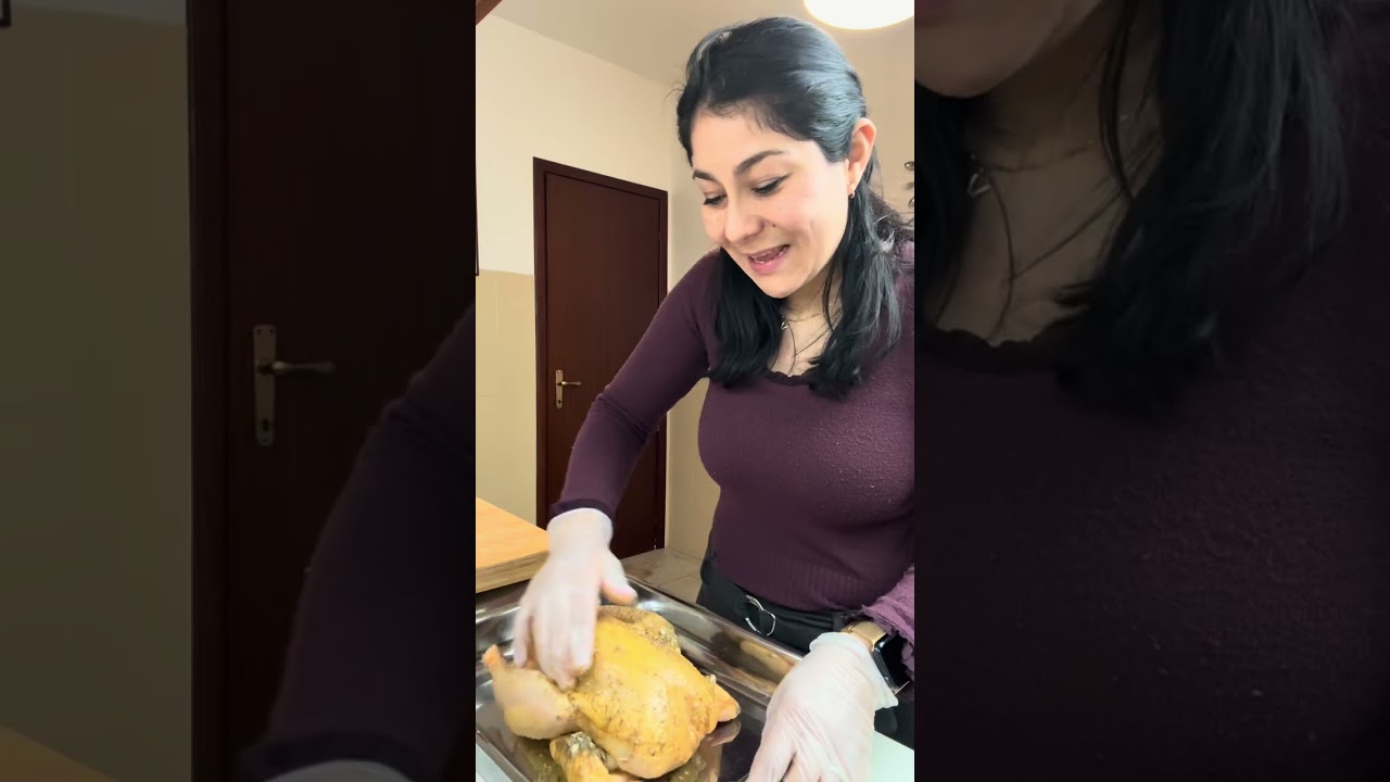 Cucinando insieme a voi (pollo al forno)🍗🐓          #pollo #vanessapi 