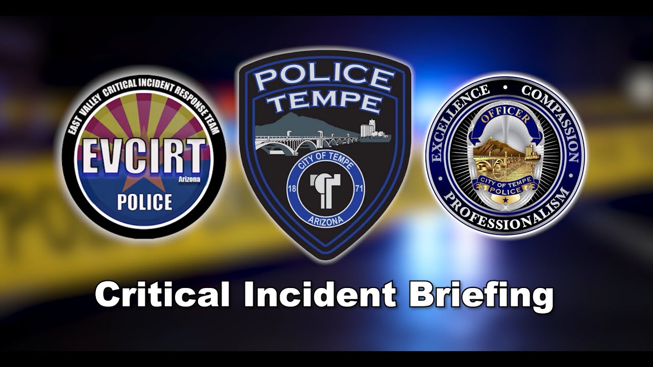 Critical Incident Briefing - September 12, 2024 - 1145 W. Baseline Rd.