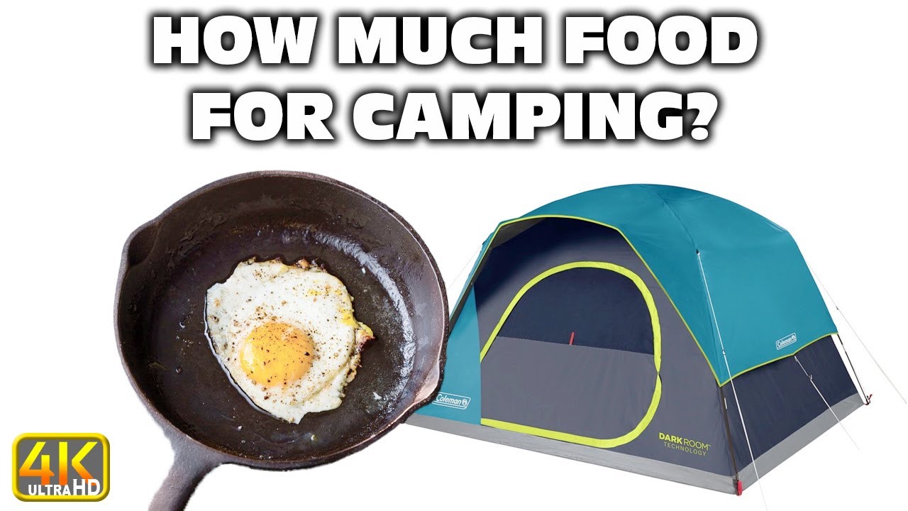 How Much and What Backpacking and Expedition Food To Bring (4k UHD) #backpacking