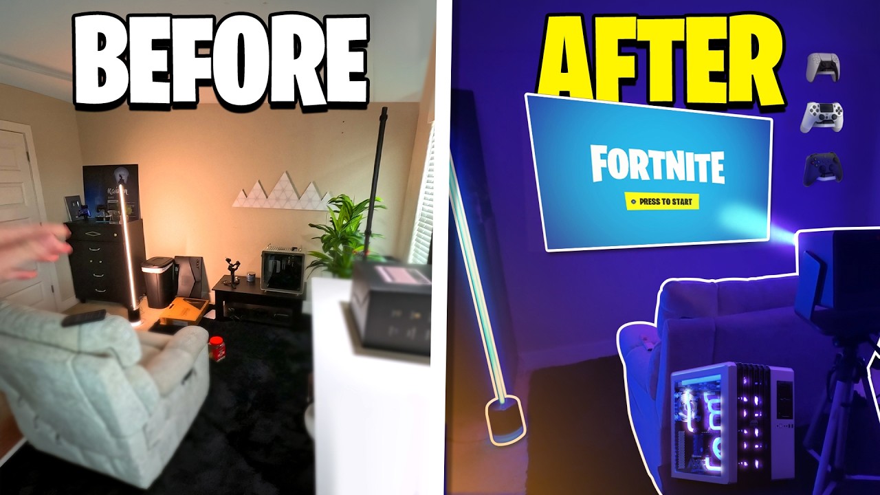 Превращаю свою комнату в игровую комнату моей мечты! (с Horizon 20 Max)