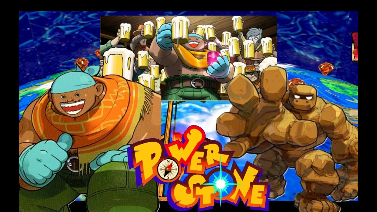 Power Stone HD 2K (1440p) 60fps Gunrock Story Mode Playthrough