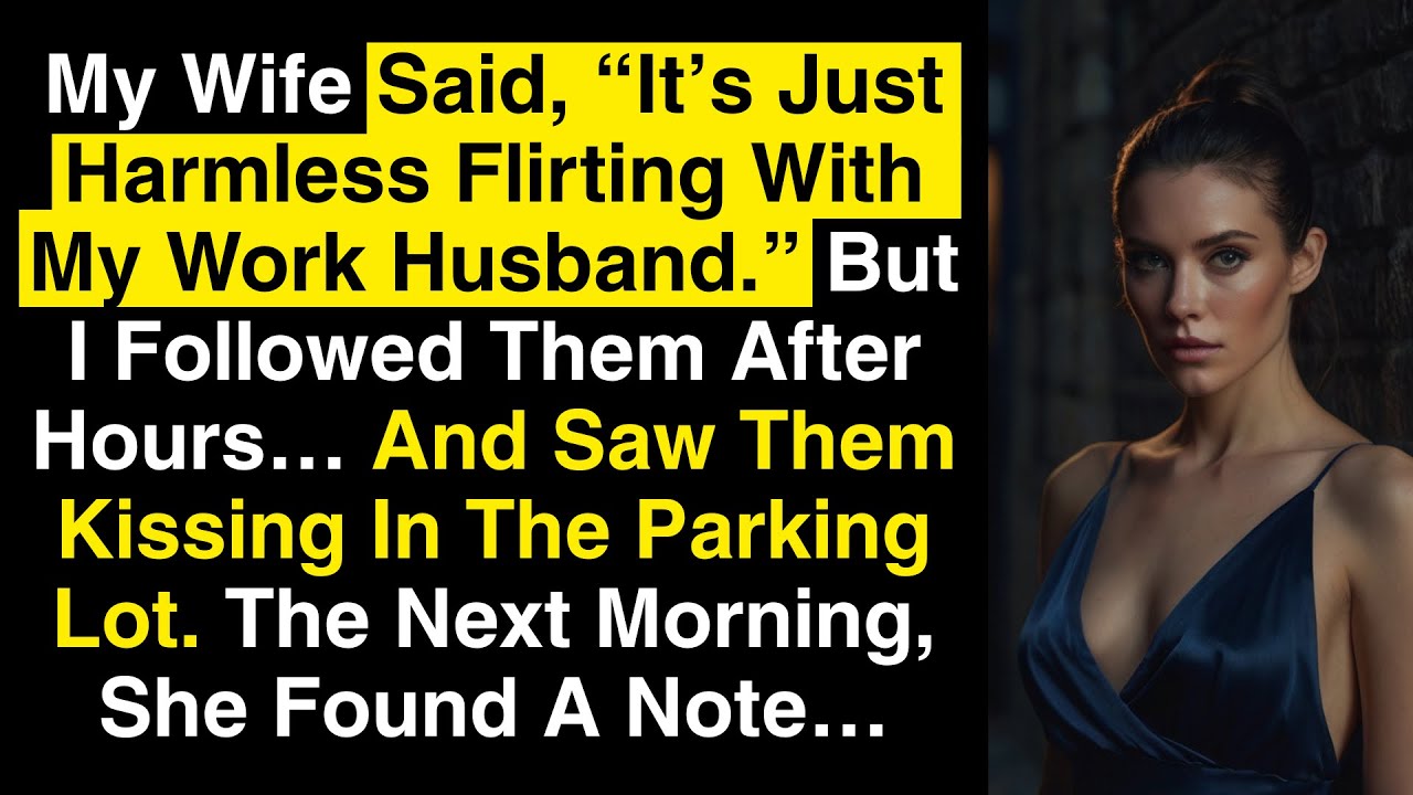 She Said It Was Harmless Flirting—Until I Followed Them After Work