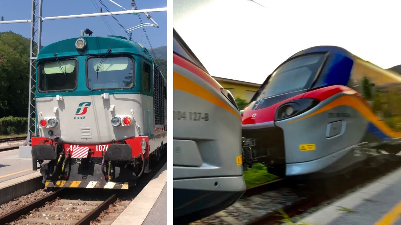 Diversi TRENI a Vittorio Veneto I Trainspotting a Vittorio Veneto #3