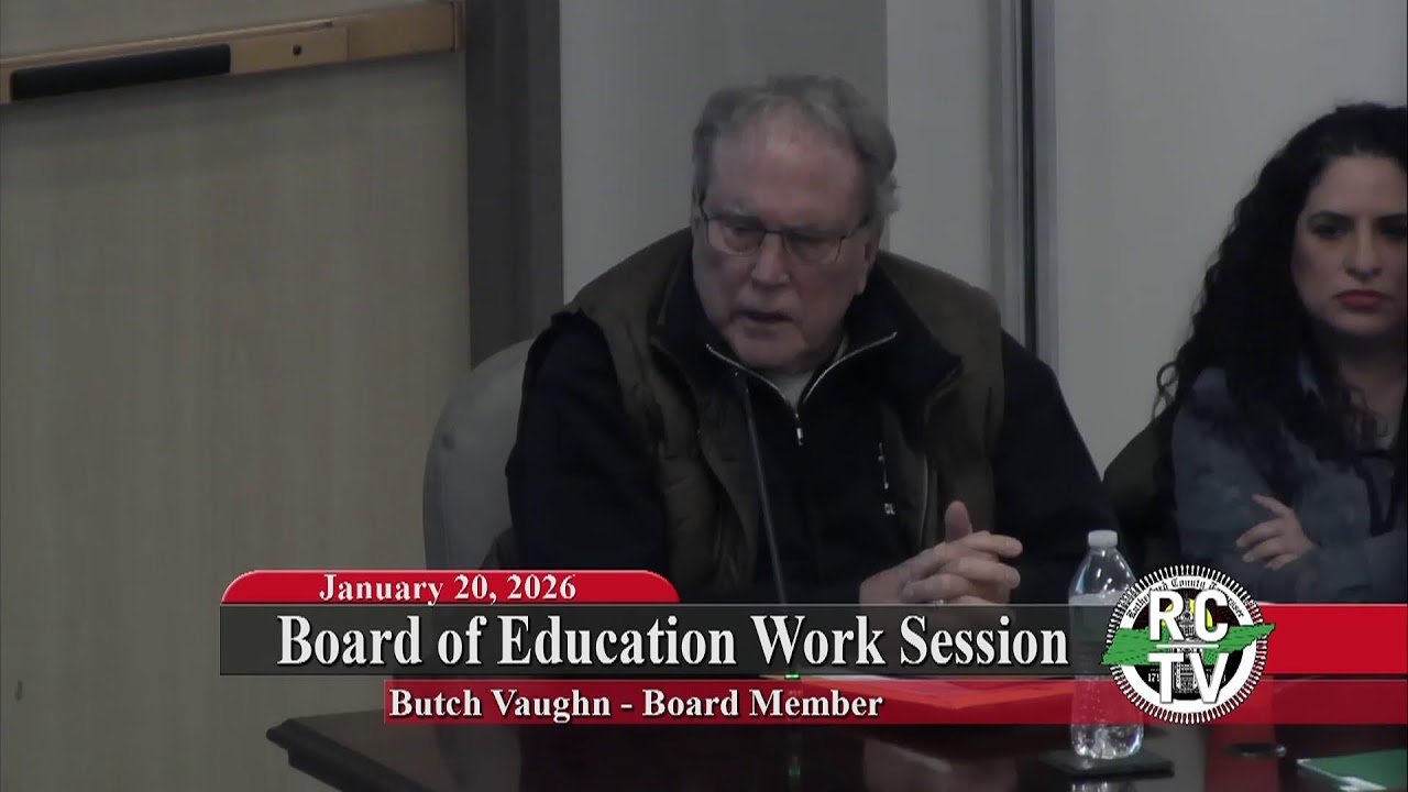 Board of Education Work Session - January 20, 2026