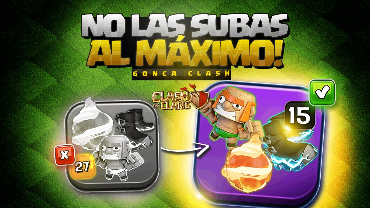 🚨 AHORRA MINERALES: NIVELES MÍNIMOS REALES de CADA HABILIDAD en Clash of Clans (Guía OCTUBRE 2025)