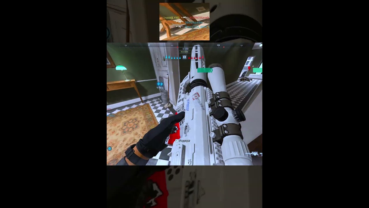 1V5 SNIPER CLUTCH #mw2 #snd #sniping