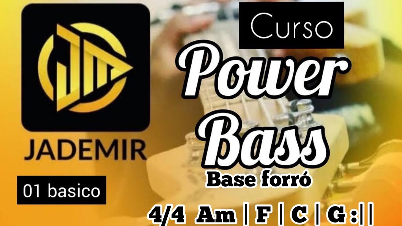 APRENDA TOCAR FORRÓ 02 // BASE PARA ESTUDO “PLAY ALONG PARA CONTRABAIXO” 🎸🎧