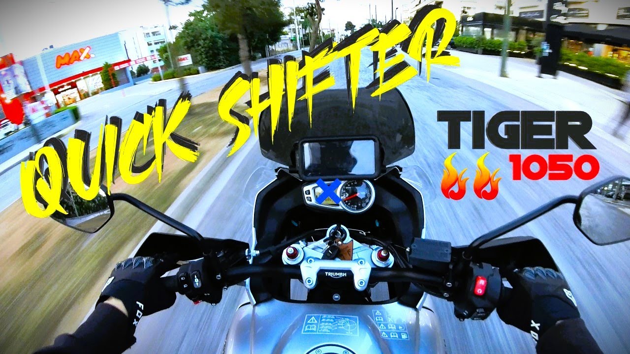 Βάλαμε QUICKSHIFTER στο TIGER ! + Led φλασάκια ! Motovlog#14