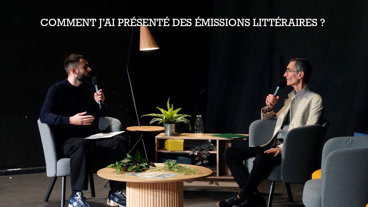 J'ai présenté 4 émissions littéraires : dans les coulisses d'une Foire du livre !