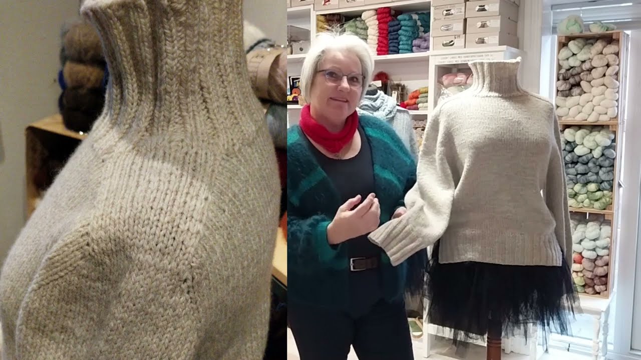 Søndagsstrik nr 46 Skulderklap og Celebration