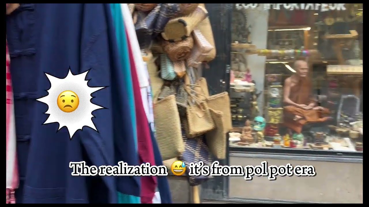 PARIS Vlog from a Cambodian | eating , exploring , hang out :)