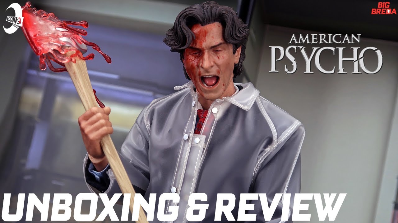 Распаковка и обзор фигурки American Psycho в масштабе 1/6 от Iconiq Studios