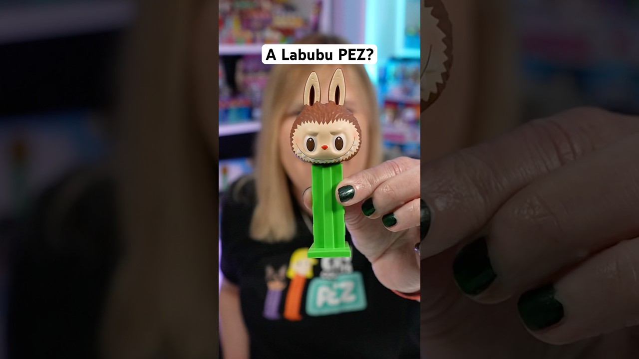 Unbox a Labubu The Monsters Candy Series Secret PEZ Dispenser With ME
