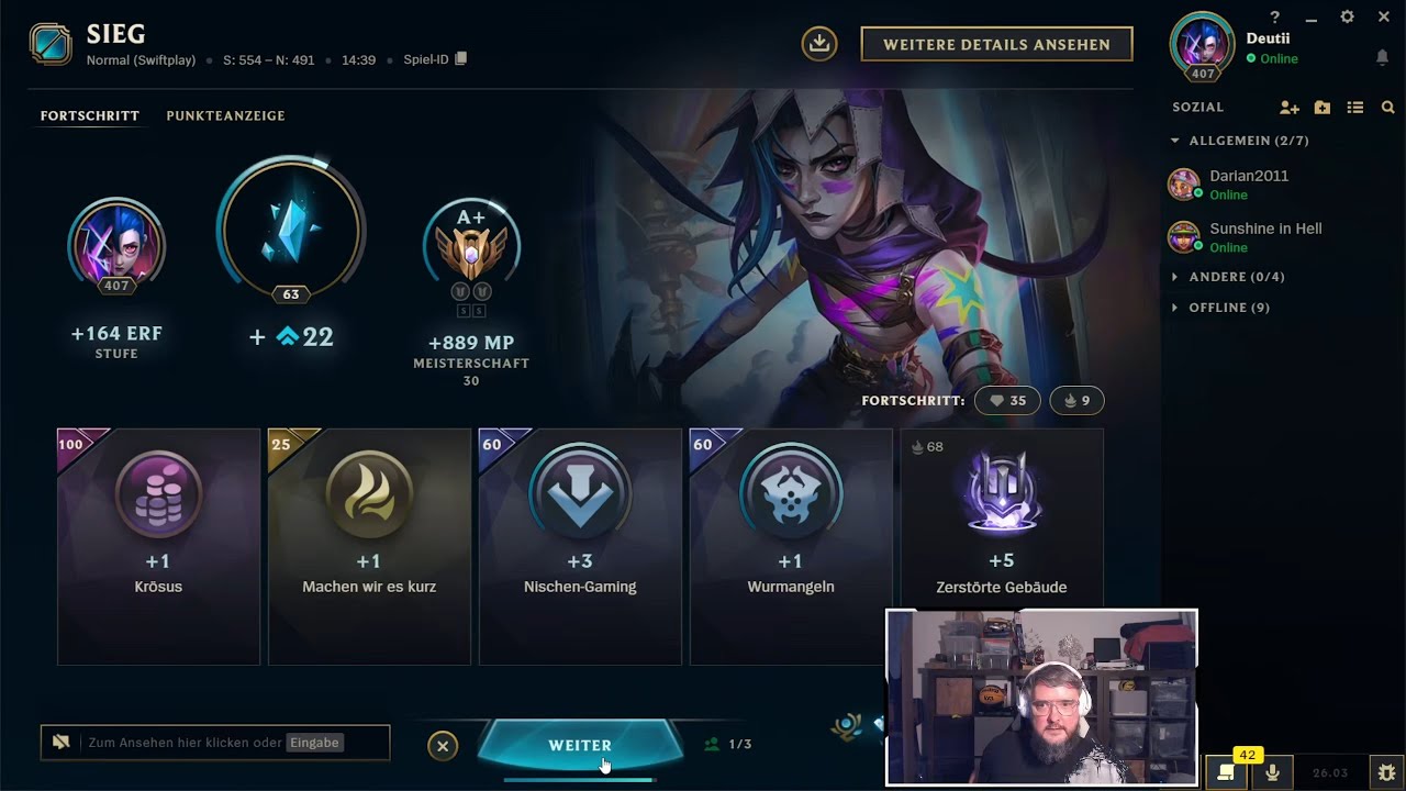 League of Legends | SWIFTPLAY | Jinx | A+ | w/friends | 12.02.2026 | 6