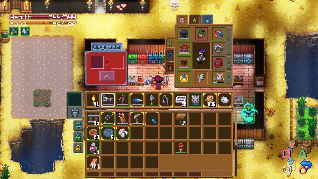 Core Keeper - More map exploration & minecart track expansion! - Online co-op - PS4 gameplay part 14