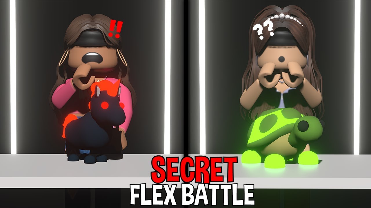 SECRET FLEX OFF BATTLE In Adopt Me! *RICH NOOBS!?!* | SunsetSafari