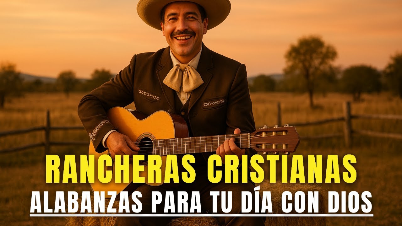 RANCHERAS CRISTIANAS PARA COCINAR, LIMPIAR O REFLEXIONAR | ADORA A JESÚS (Vol.3)