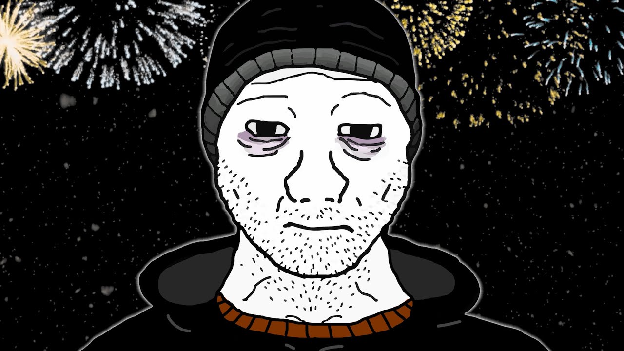 Одинокий пессимист в канун Нового года