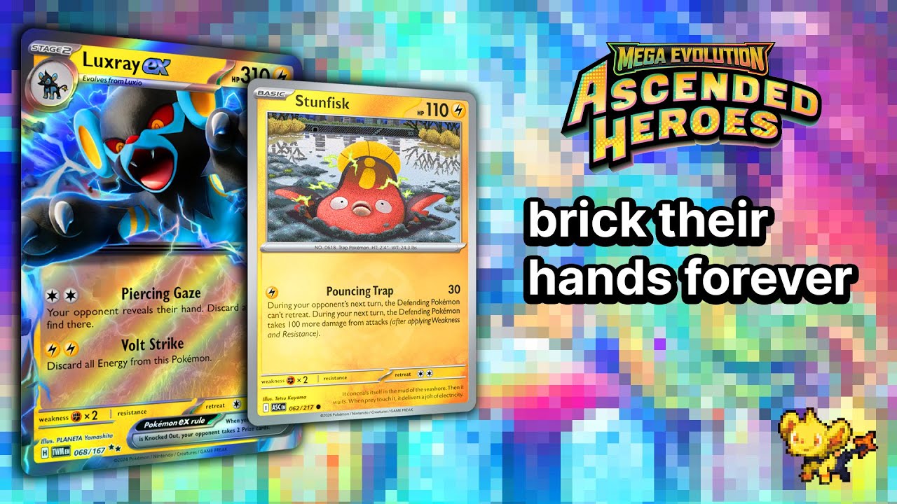 luxray ex got an upgrade from ascended heros