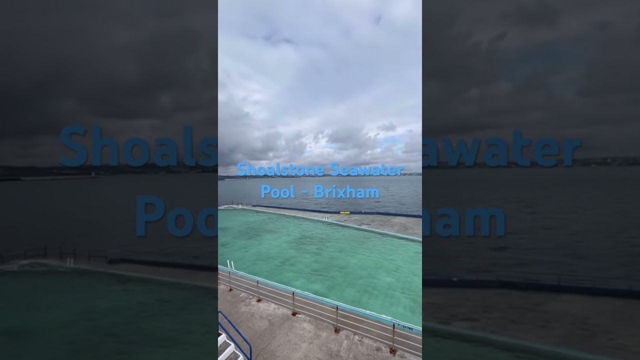 Shoalstone Seawater Pool - Brixham - South Devon . Sea water swimming . Cold water swimming .