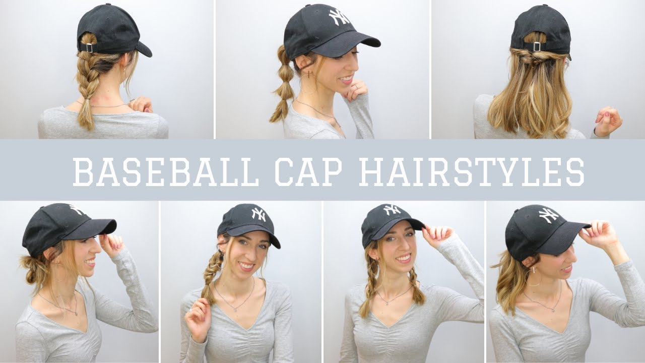 Acconciature per BERRETTO CON VISIERA ~ BASEBALL CAP HAIRSTYLES | Silvia Viscardi
