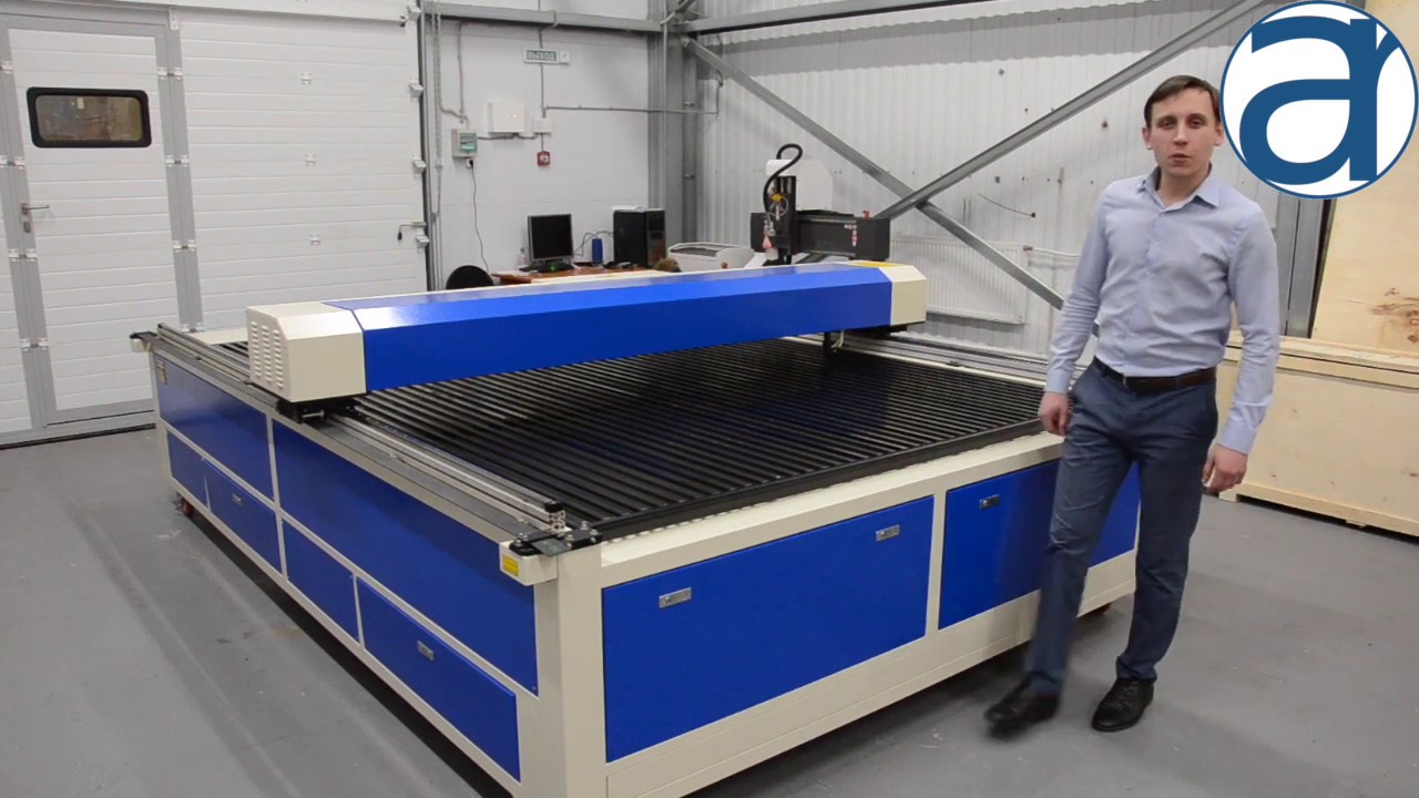 Демонстрация лазерного станка Rabbit Flat Bed 2030