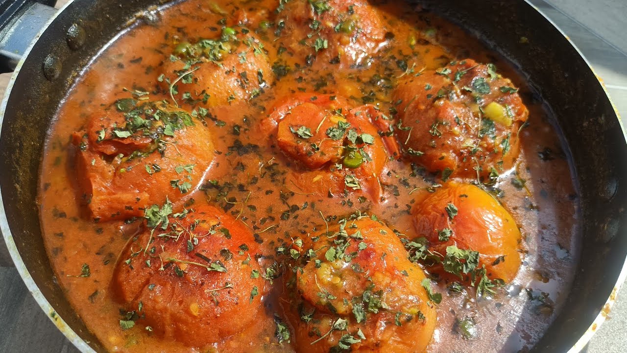 इतना juicy Stuffed Tomato(भरवा टमाटर) की देखते ही मुंह में पानी आ जाए🤤😱papa's secret trick#viral#fyp