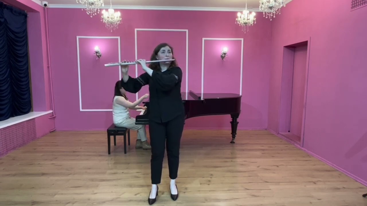 G. Hüe Fantasy for flute and piano