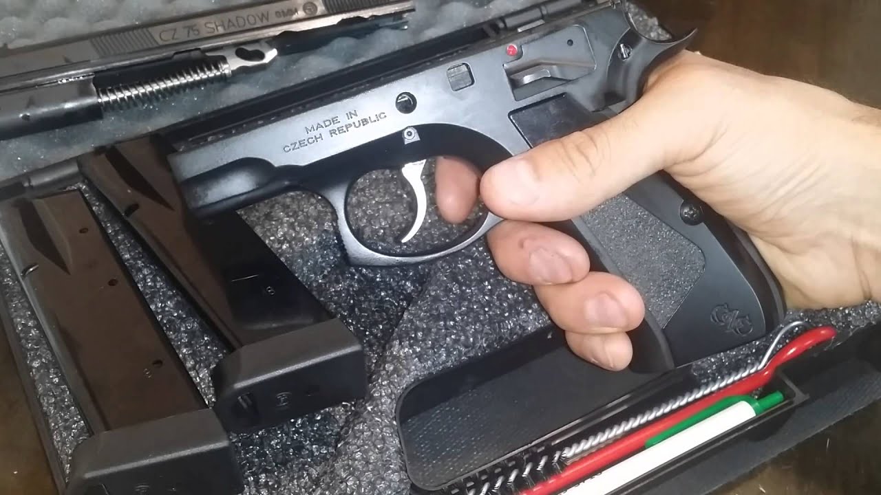 CZ 75 Shadow CZC unboxing and review