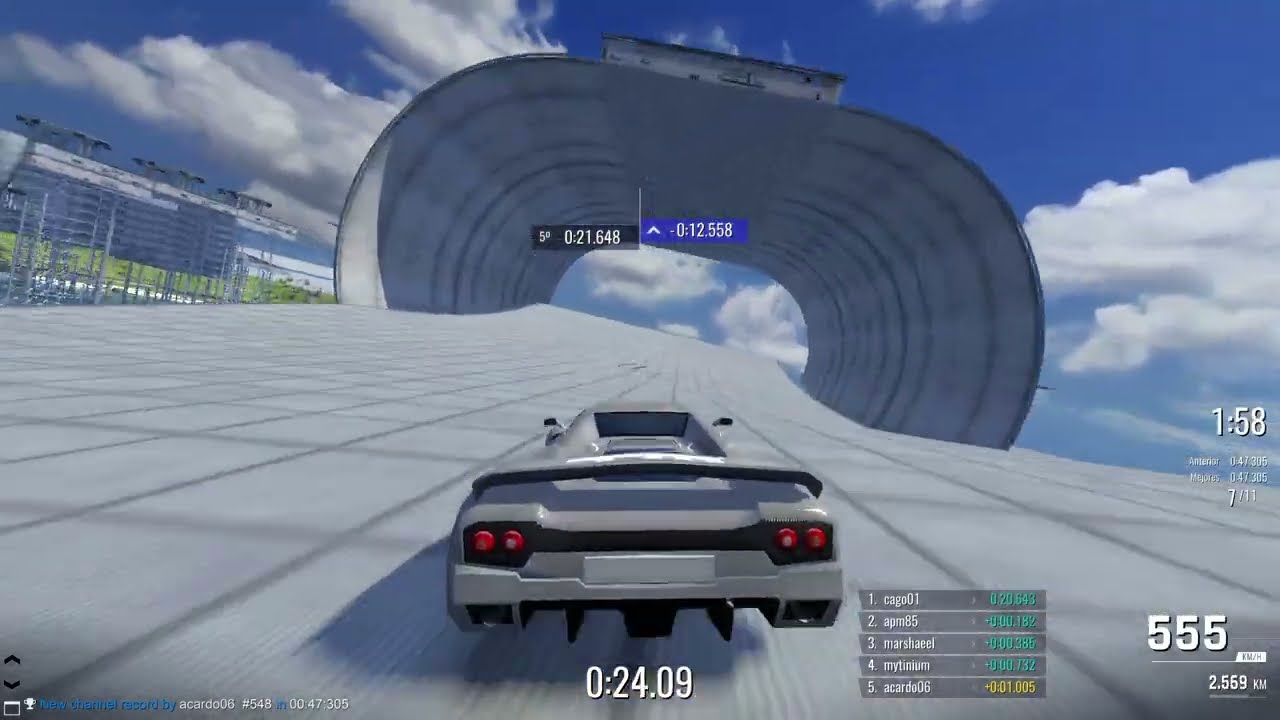 Maniaplanet Trackmania Sunrise Island (1080p 60fps)