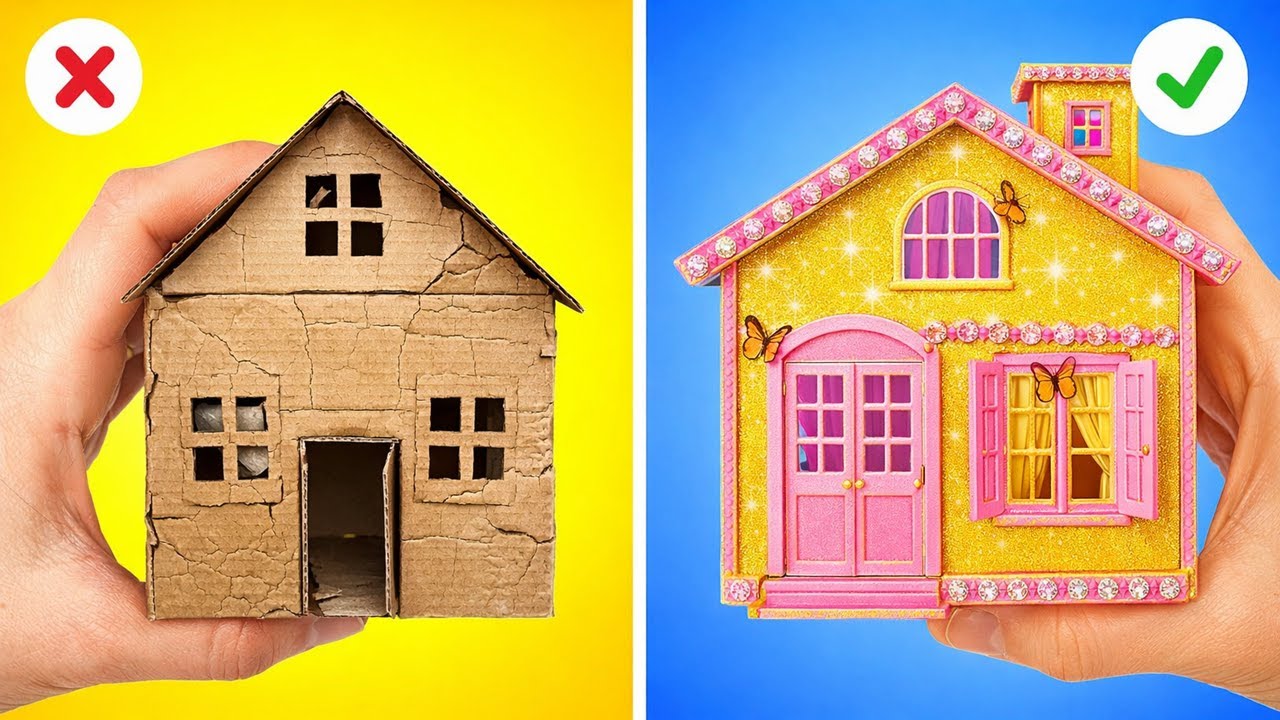 Tiny Room Glow-Up! 🏠✨ Budget vs Luxury Room Makeover Challenge | 123 GO!