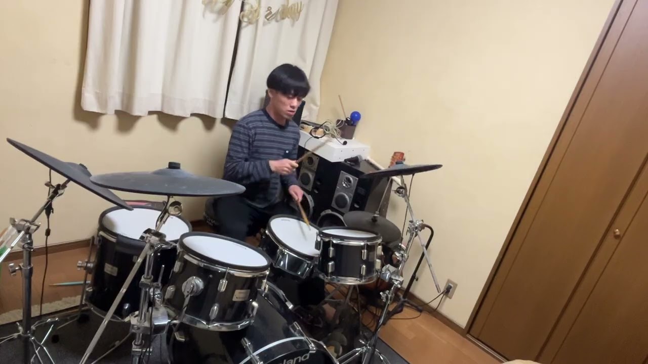 岩崎良美　タッチ　叩いてみた