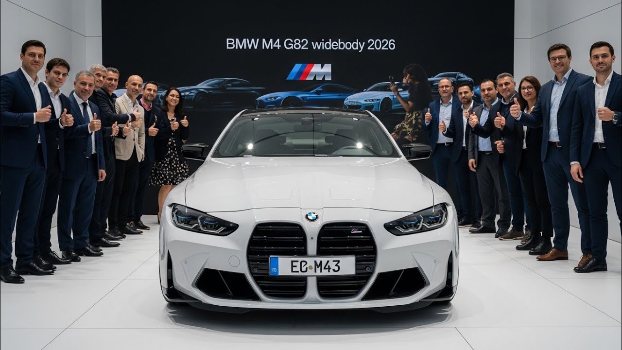 BMW M4 G82 Widebody 2026 – Невероятный дизайн, мощность и производительность | Полный обзор 🔥🚗