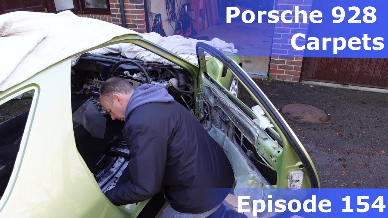 Porsche 928, эпизод 155 — Укладка ковров.
