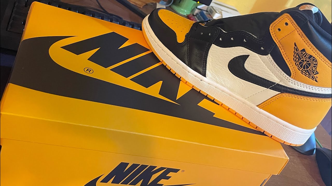 JORDAN TAXI / YELLOW TOE UNBOXING ITA